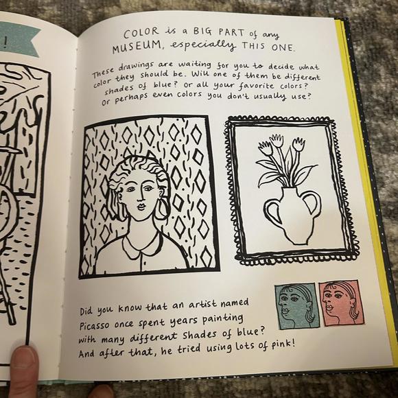 The Me Muesum Activity Book -Hardcover (NEW) - Picture 3 of 4